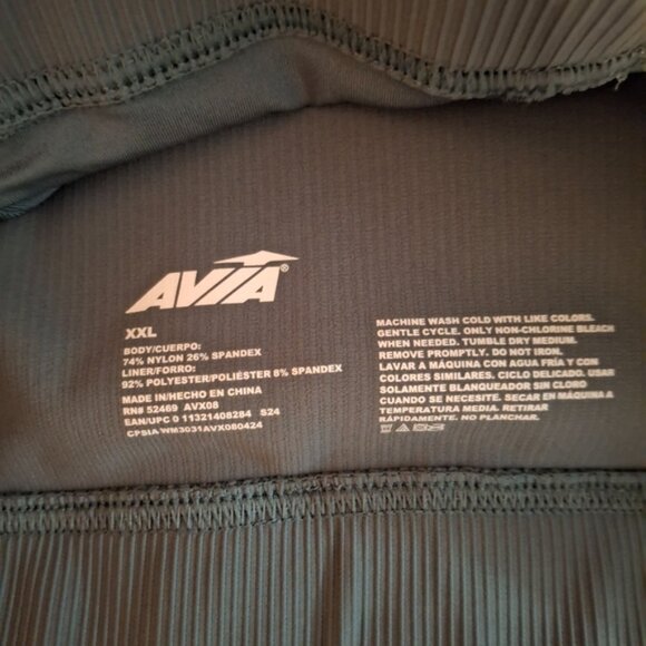 Avia Green Women"s Sports Bra Racerback Performance - Picture 5 of 5